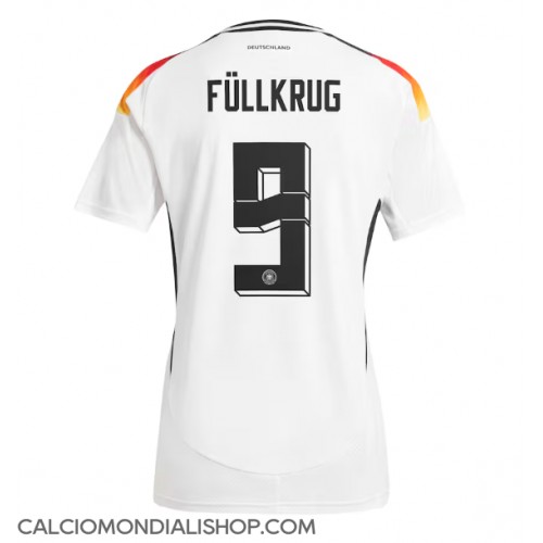 Maglie da calcio Germania Niclas Fullkrug #9 Prima Maglia Europei 2024 Manica Corta